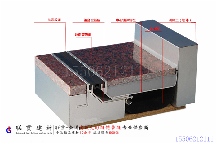 樓地面變形縫抗震型